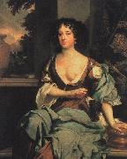 Sir Peter Lely Portrait of Margaret Hughes oil